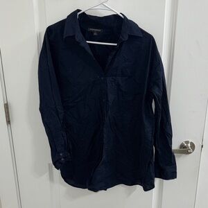 Banana Republic Dark Blue Button Up Shirt